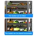 standing vegetable rack